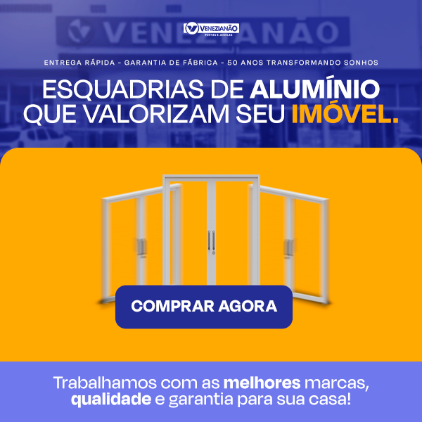 Esquadrias de alumínio sob medida com as melhores marcas – Venezianão Sorocaba